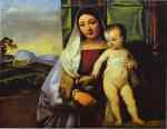 Titian. Gypsy Madonna. c.1512