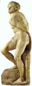 Michelangelo. Rebellious Slave. c.1513-1516