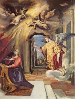El Greco. Annunciation. Before 1570. 