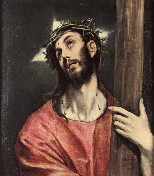 El Greco. Christ Carrying the Cross. c. 1590-1595