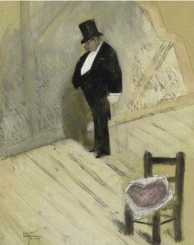 Jean-Louis Forain (1852-1931) - Le vieux monsieur, 1876 copy