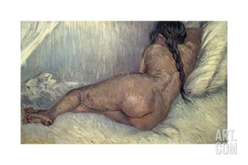Vincent Van Gogh - Dutch School. Naked Woman, 1887