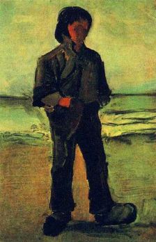 Vincent Van Gogh - Fisherman On The Beach (1882)