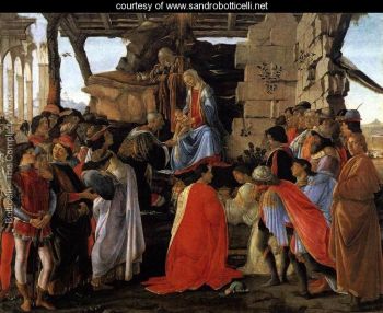 Sandro Botticelli (Alessandro Filipepi) - Adoration Of The Magi c.1475