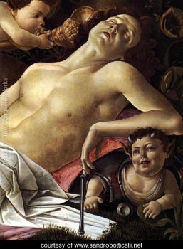 Venus and Mars (detail) c. 1483